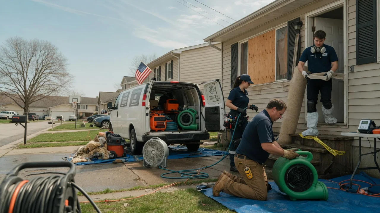 Water Damage Restoration in Gilbert, LA near me